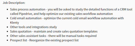 JD of Sales Intern by GoFreight